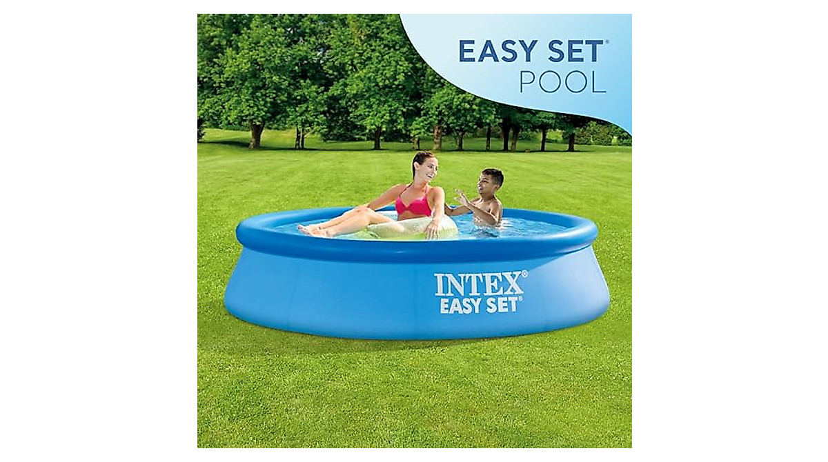 Intex 8ft Easy Set Inflatable Backyard Pool