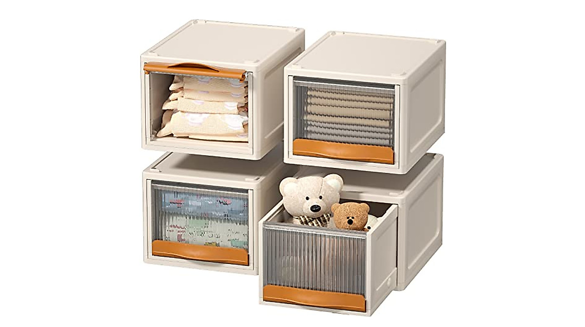 Stackable Plastic Storage Drawers - Organize Your Space