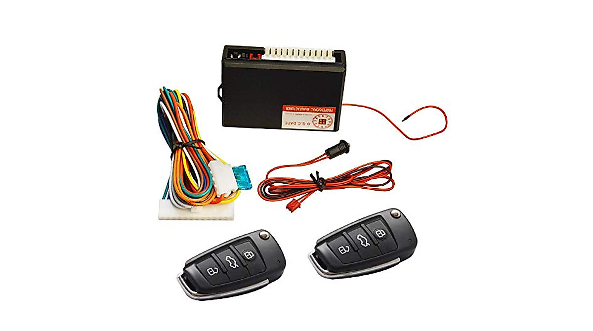 FICBOX Universal Vehicle Keyless Entry System - Remote Lock & Trunk Release
