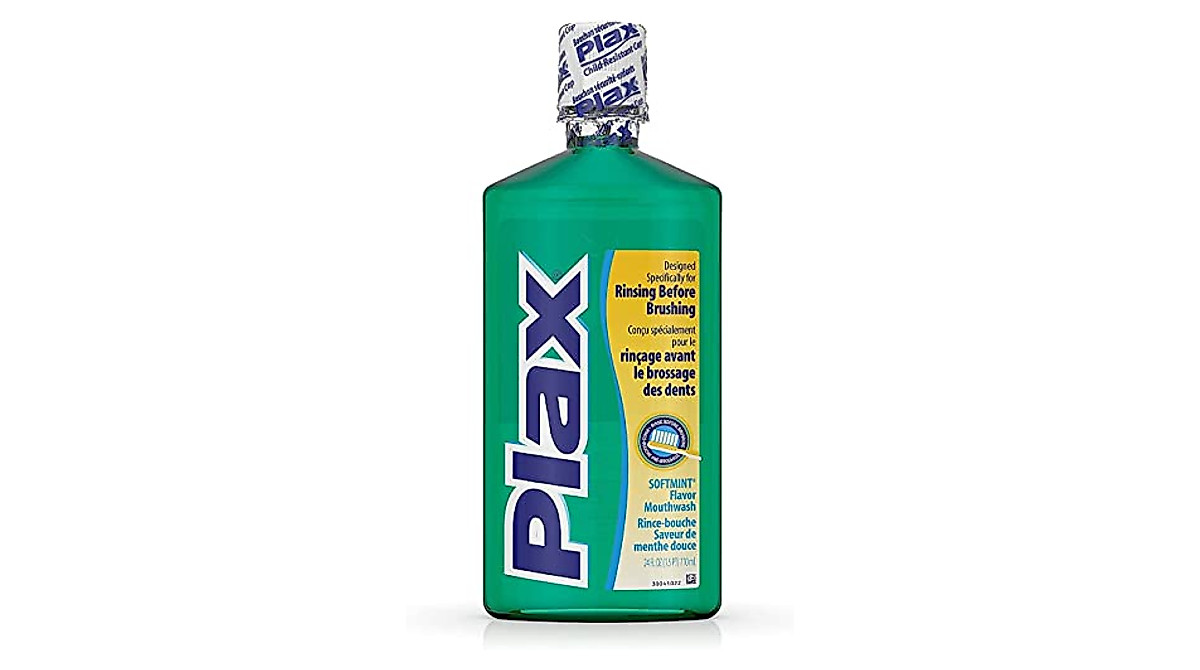 Plax Anti-Plaque Dental Rinse - Fresh Mint Flavor