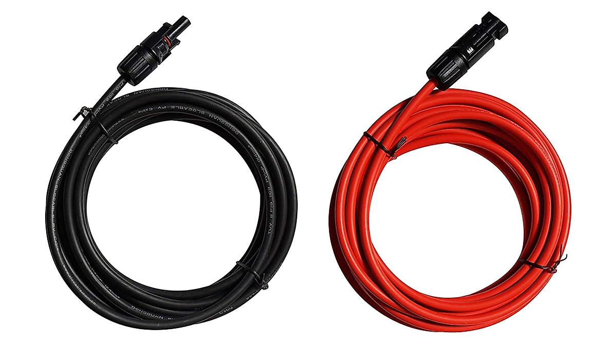 ECO-WORTHY 16FT Solar Cable Kit for Solar Panels