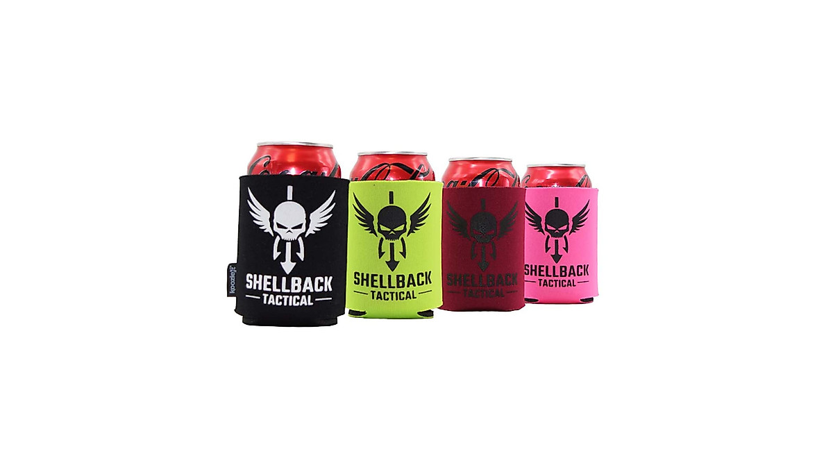 Shellback Tactical Cool Pink Can Insulator - Keeps Drinks Cold