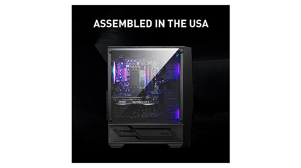MSI Codex R Gaming Desktop with Intel i5 & RTX 4060 | Powerful & Upgradable