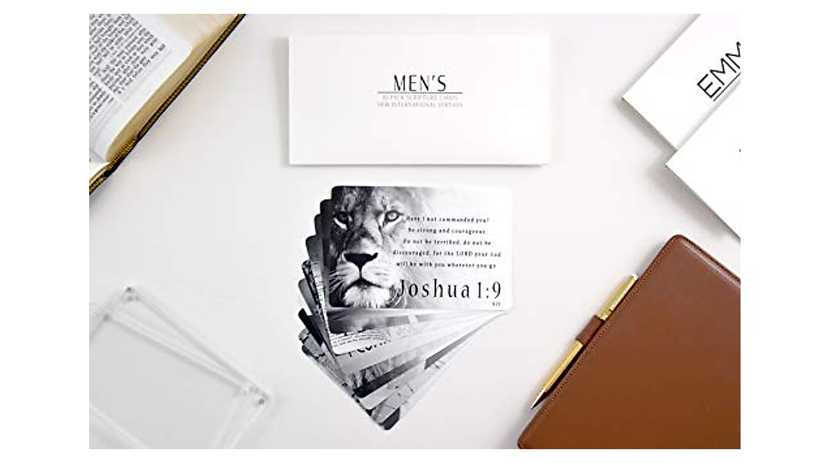 Men’s Scripture Cards - Inspirational Bible Verse Pack