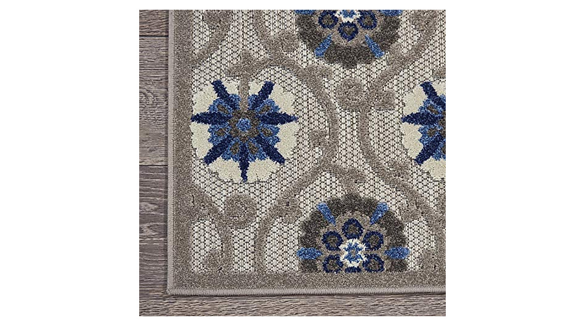 Nourison Aloha Indoor/Outdoor 8x11 Rug - Easy Care & Stylish