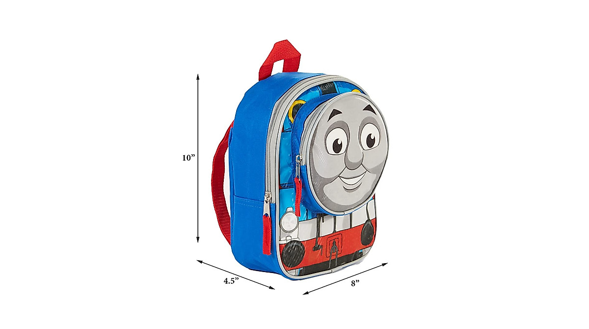 Thomas the Train Mini Backpack for Kids - 10 Inch Toddler Backpack