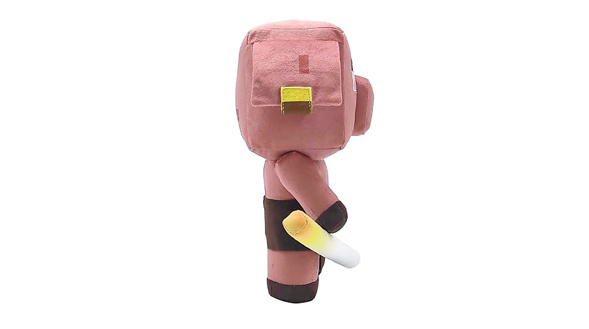 Minecraft Blaze Runt Plush Toy: Sound, Glow Saber - 5.5-inch