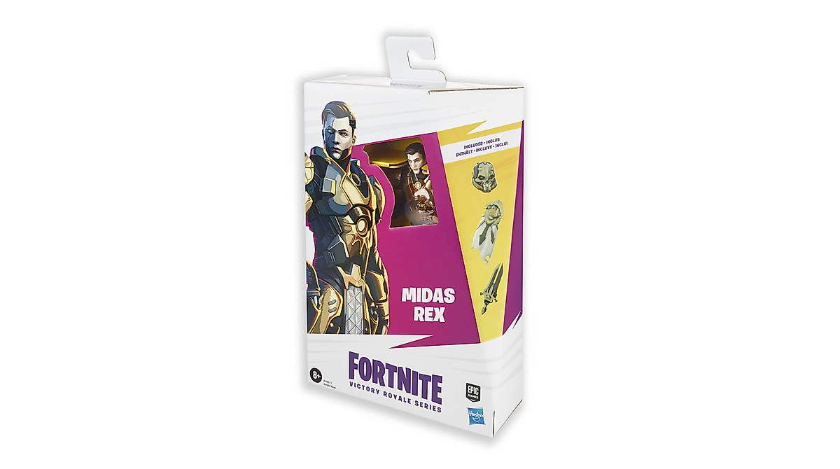 Fortnite Midas Rex Action Figure - Victory Royale Series Collectible