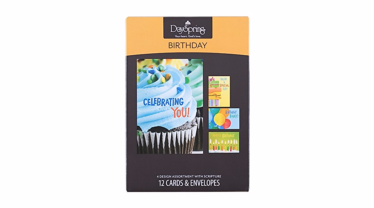 DaySpring Inspirational Birthday Cards - Faith & Uplifting Messages