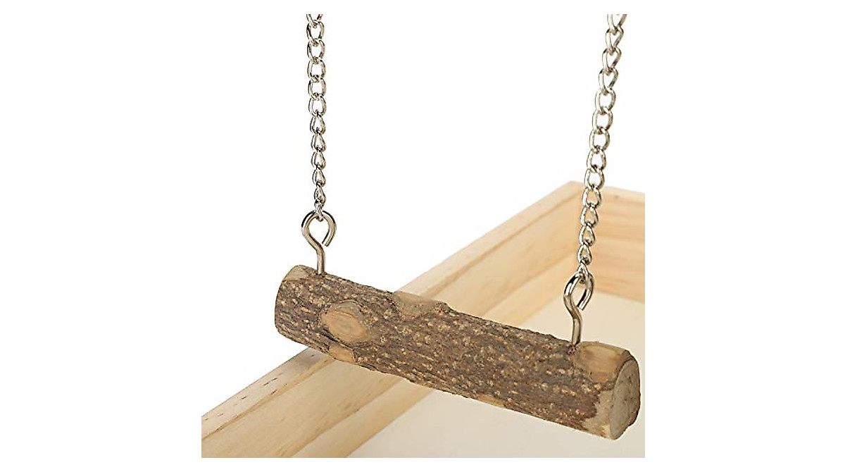 Bird Perch Stand for Small Birds - Eco-Friendly Play Rack