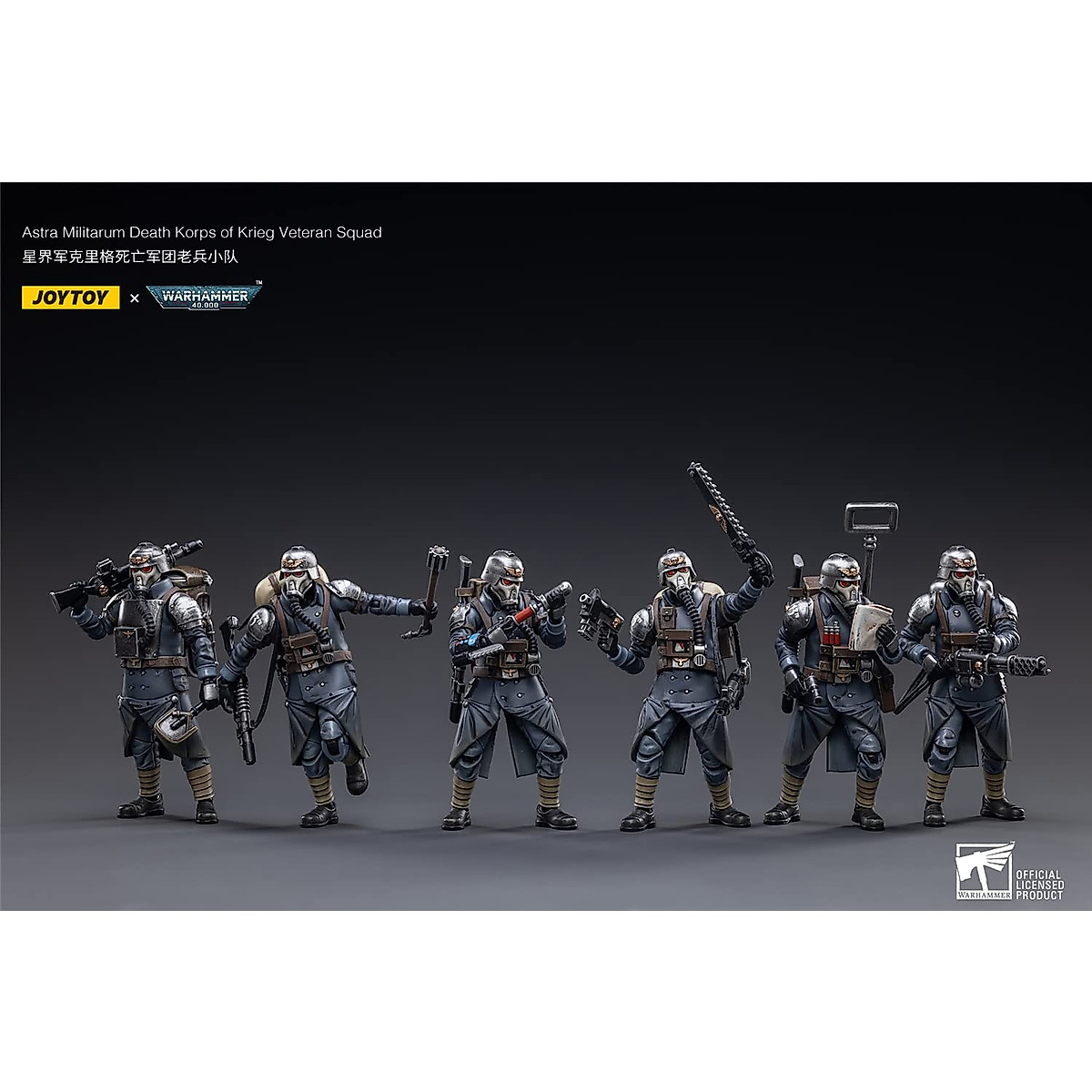HiPlay JoyToy Warhammer 40K Figures - 1/18 Scale Set