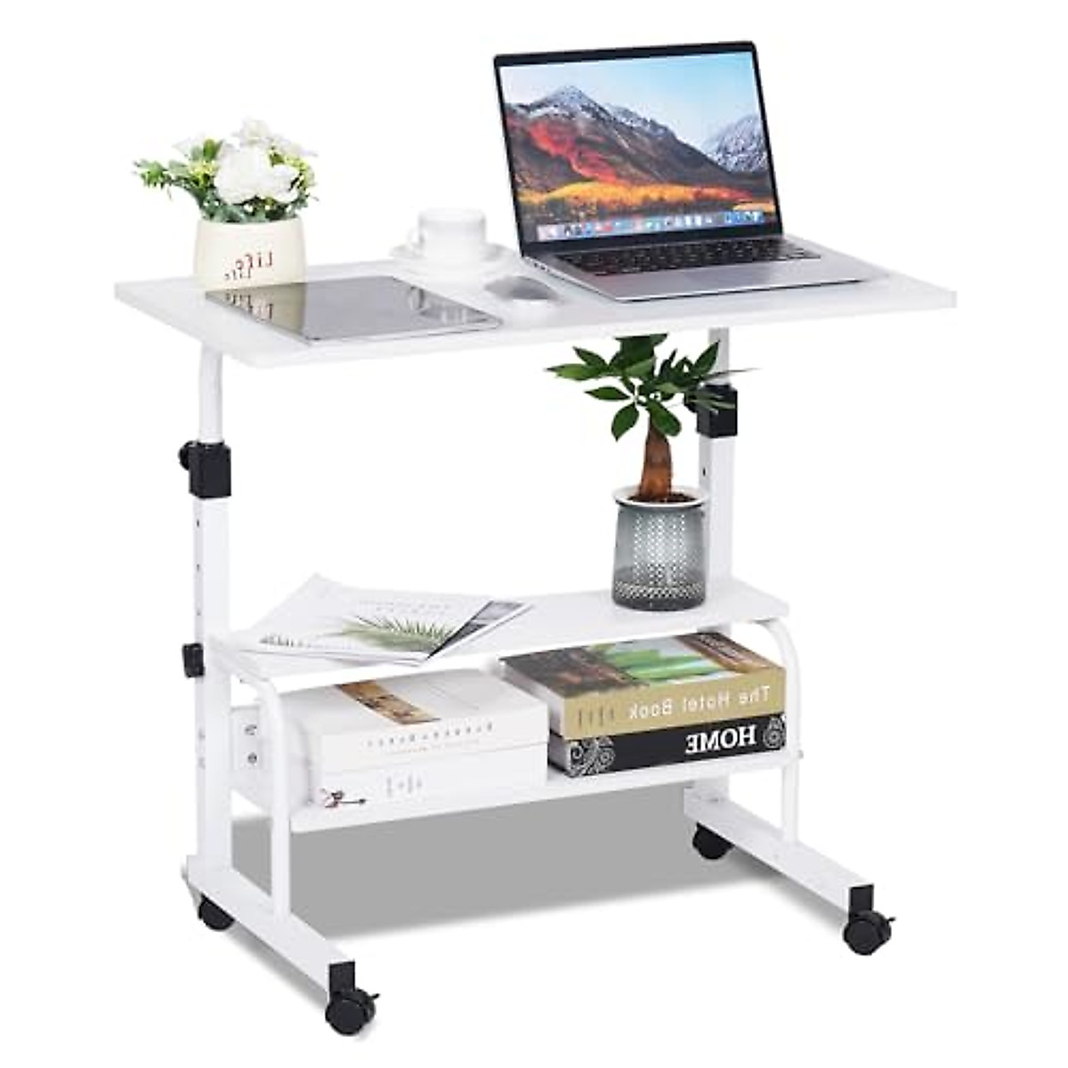 Adjustable Height Portable Desk - Mobile & Versatile