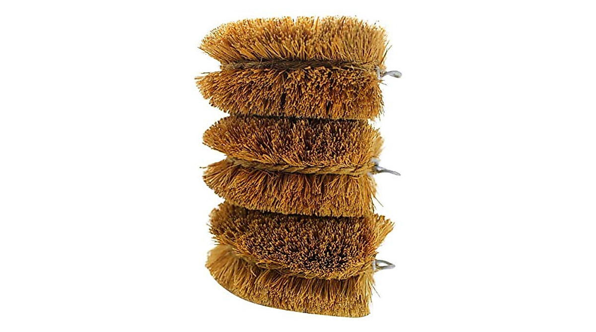 Natural Fiber Vegetable Brush main image 1