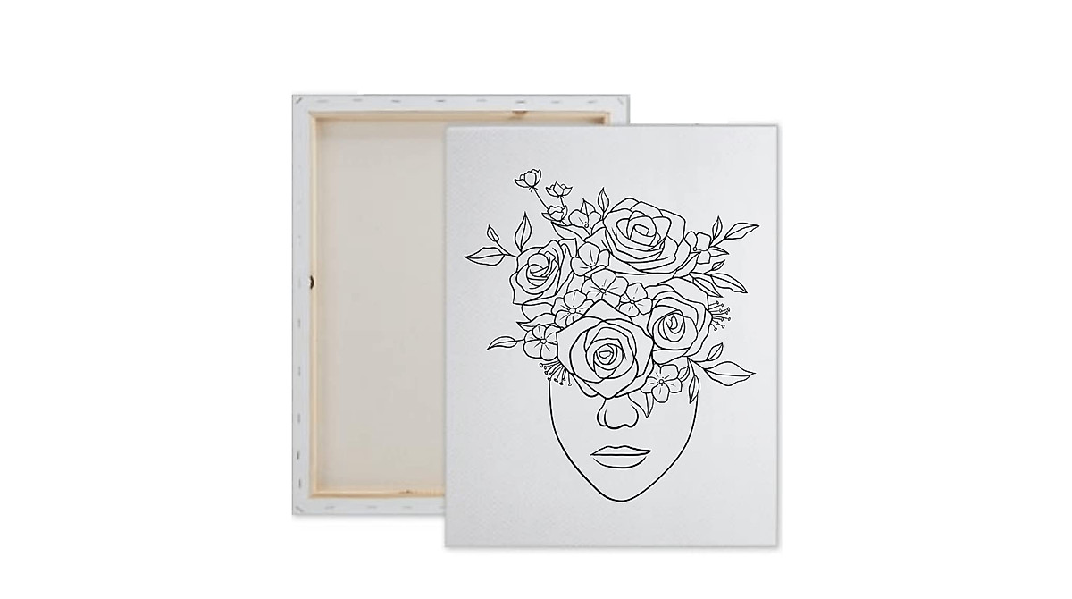 Essenburg Flower Lady Paint Kit | Perfect for Sip & Paint