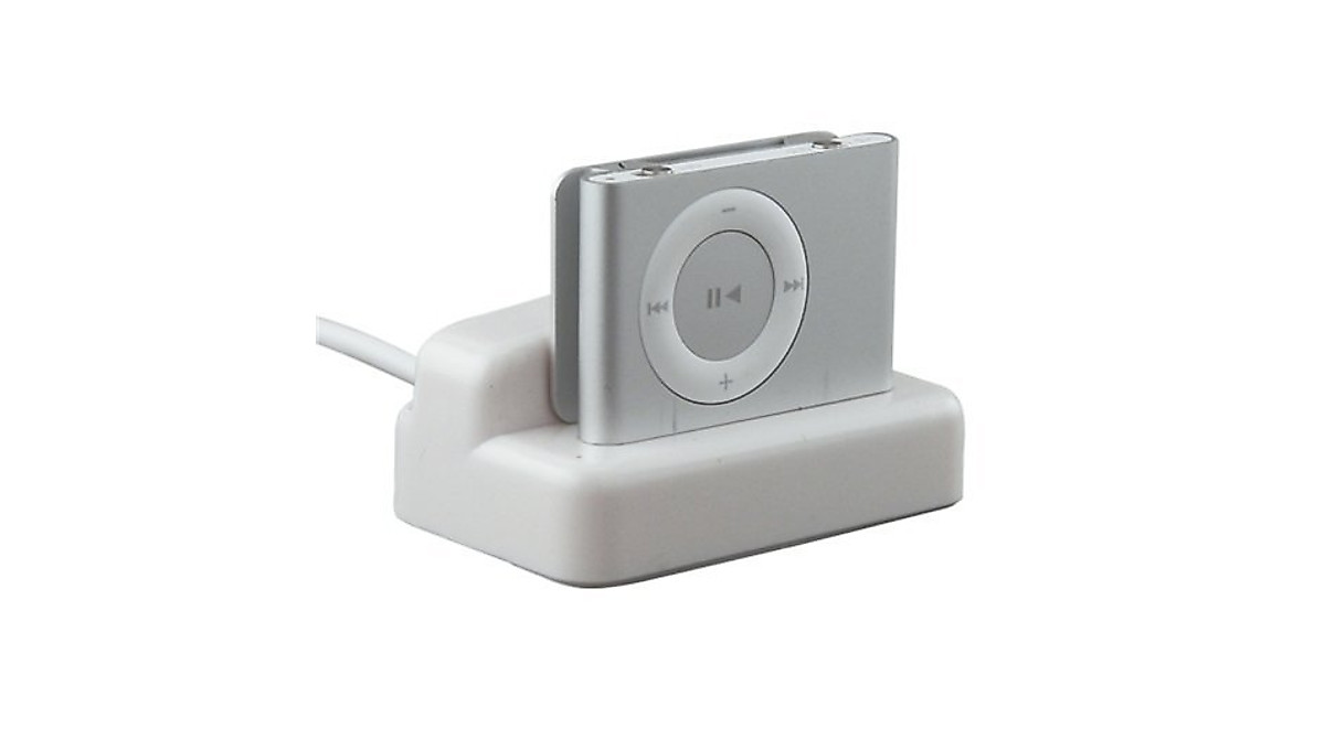 SKYPIA USB Charging Dock for iPod Shuffle 2nd Gen | Fast Sync & Power