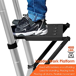 TooCust Ladder Platform Accessories for Safe, Stable Work | Heavy Duty ...