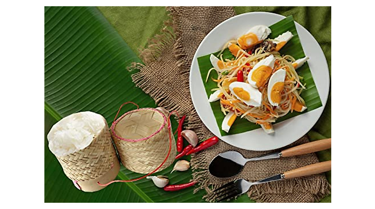 Handmade Sticky Rice Basket - Thai Kitchen Steamer