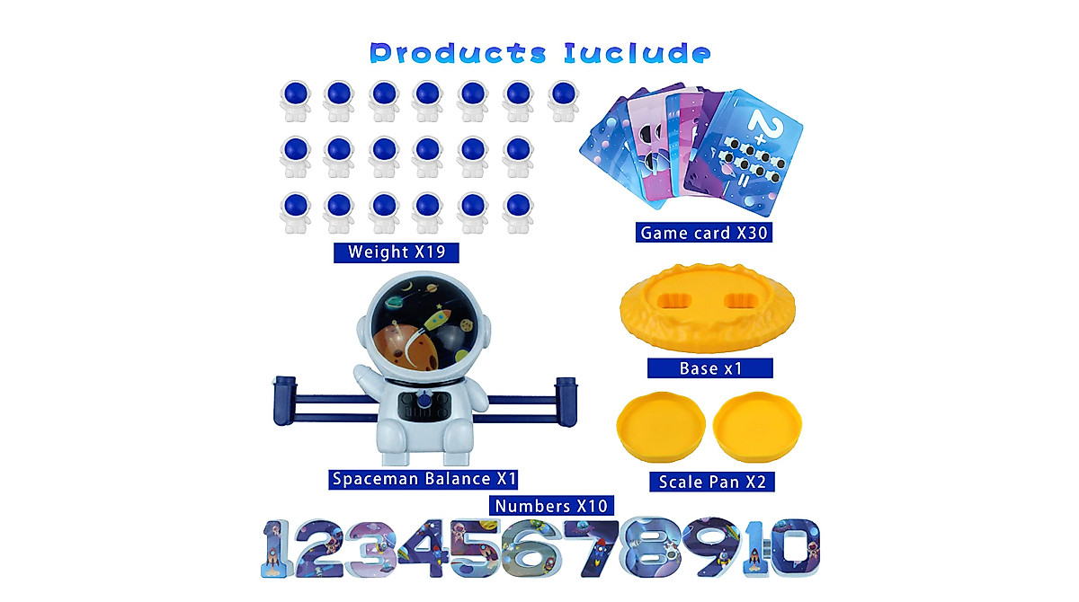 HT HONGTENG Balance Counting Game for Kids - STEM Fun