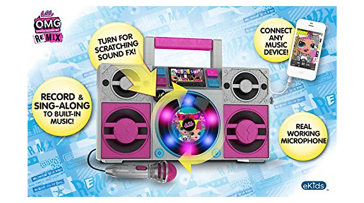 LOL Surprise Karaoke Machine - Sing & Perform Anywhere!