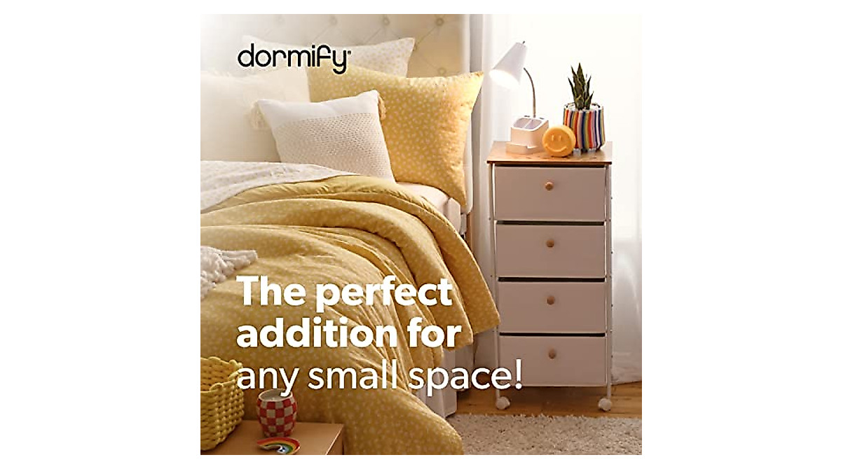 Dormify 4-Drawer Storage Organizer on Wheels