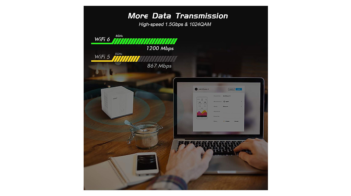 AX1500 WiFi 6 Router for Ultimate Home Connectivity
