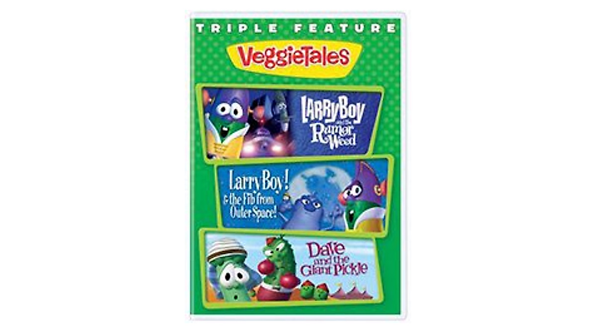 Veggie Tales Triple Feature DVD: Fun & Learning