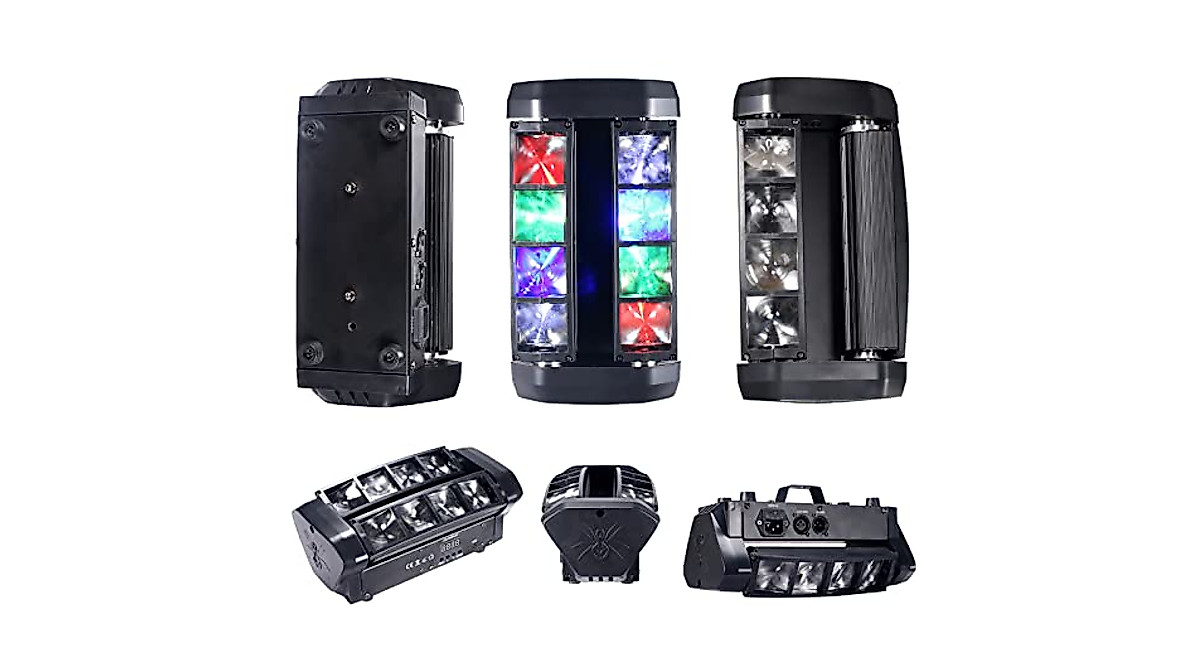 LED Mini Spider Head Light for DJ & Events