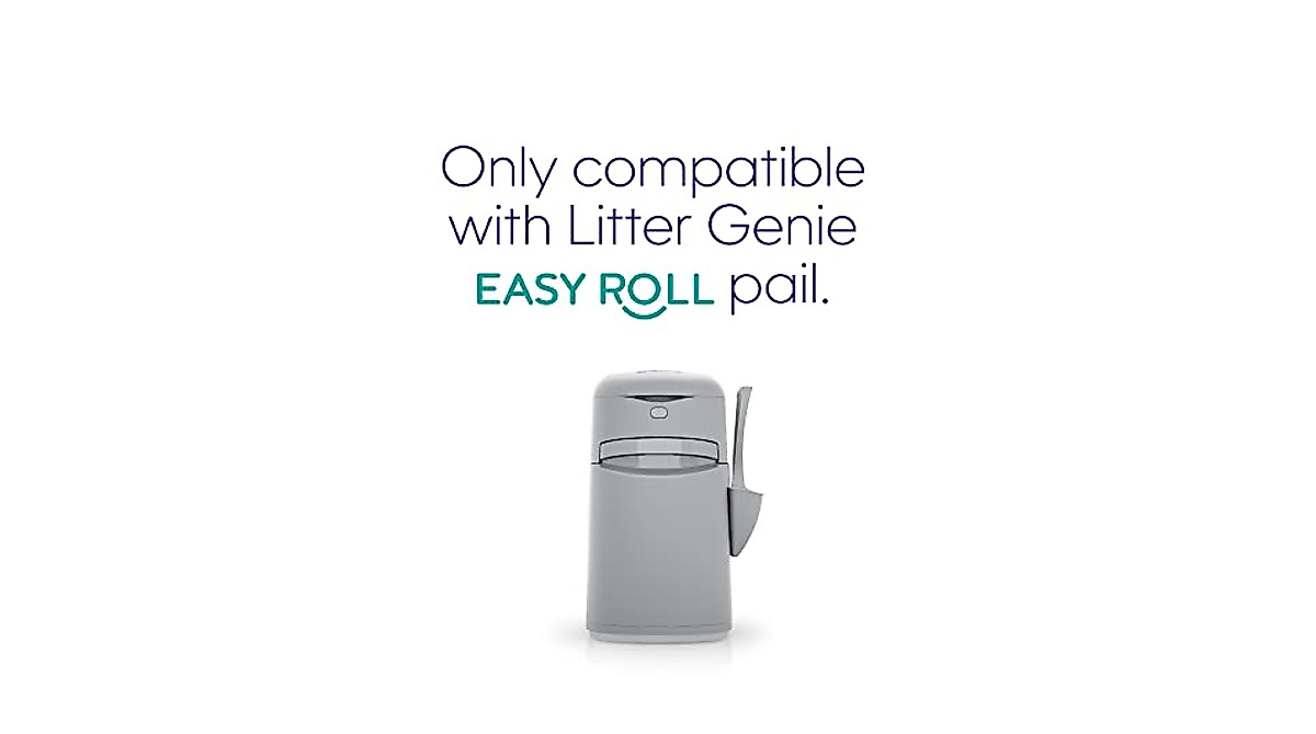 Litter Genie Easy Roll Refill Bags - Odor-Control & Long-Lasting