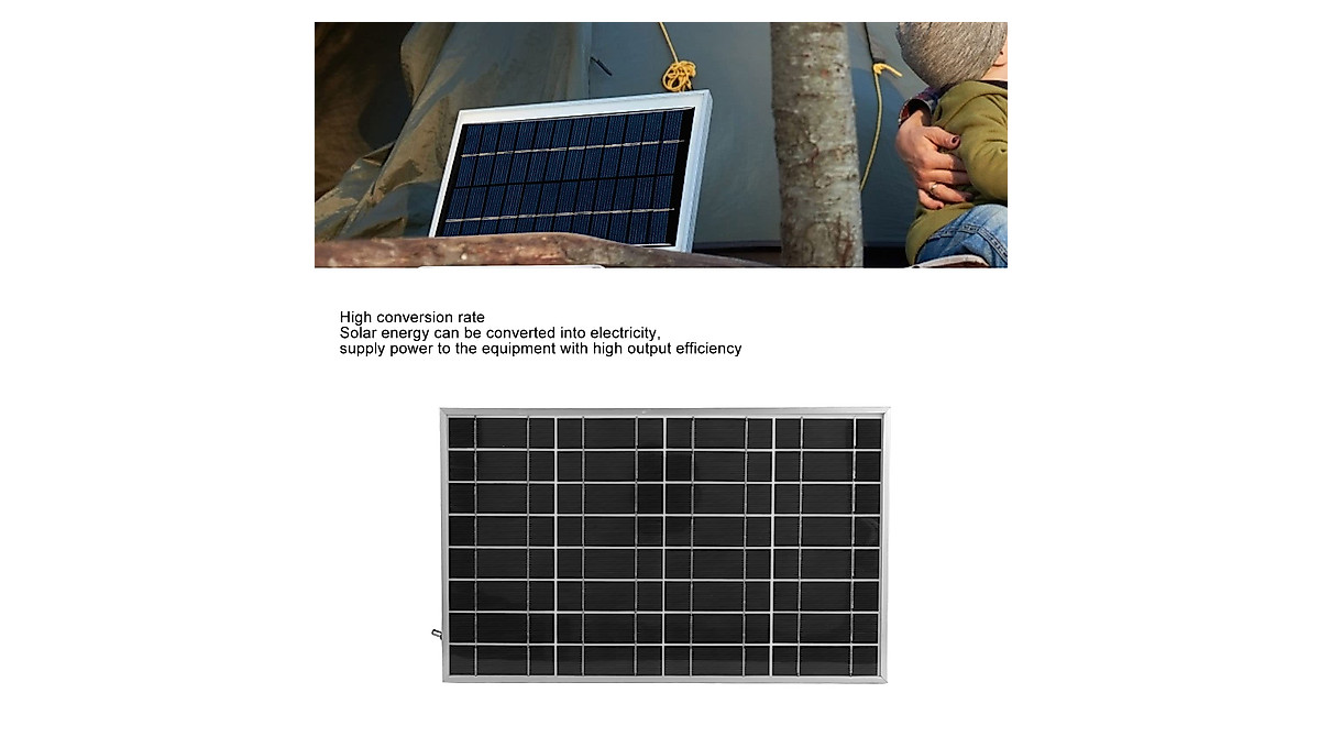 Get KENANLAN 30W Solar Panel Kit for Outdoor Charging