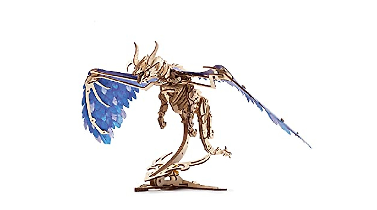 UGEARS Puzzle 3D en Bois de Dragon - Kits de Modélisme pour Adultes
