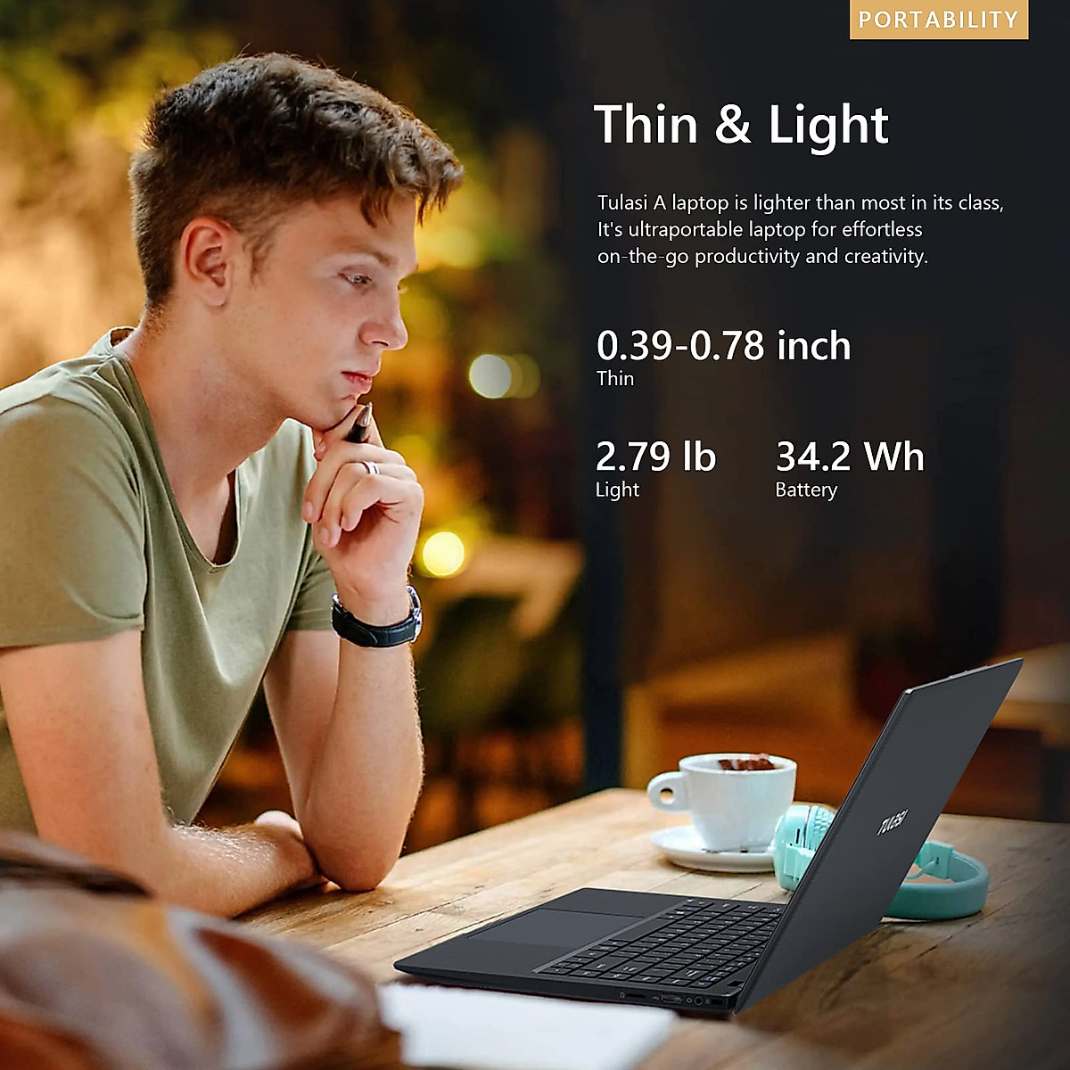 Tulasi 2023 Laptop - Power & Portability with Windows 11 Pro