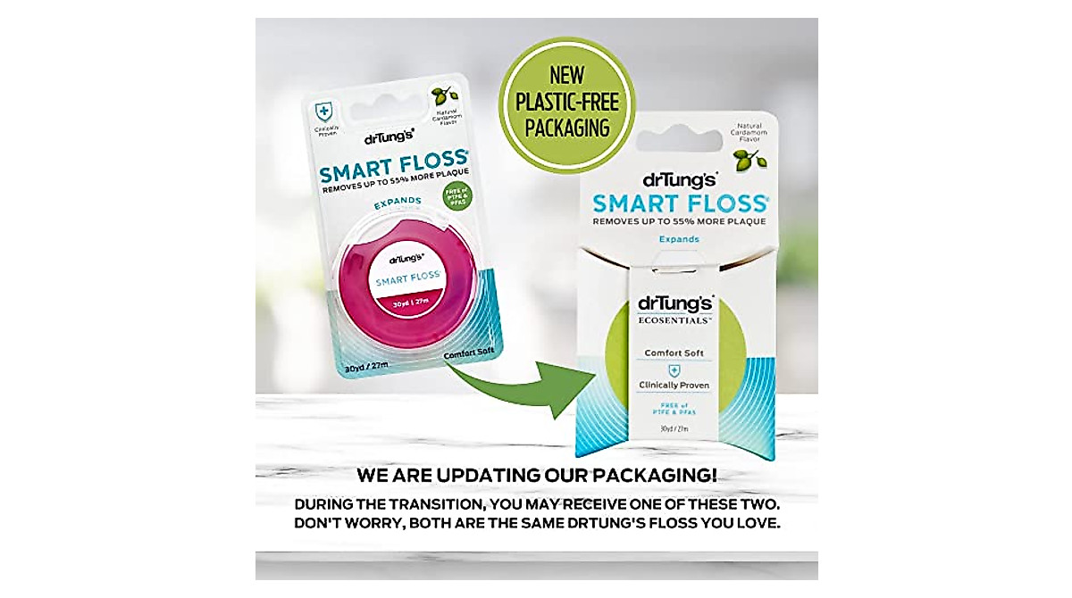 Buy DrTung's Smart Floss Natural Expanding Dental Floss