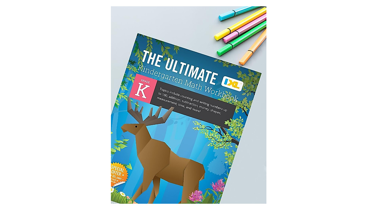 IXL Kindergarten Math Workbook: Shapes, Addition & Subtraction