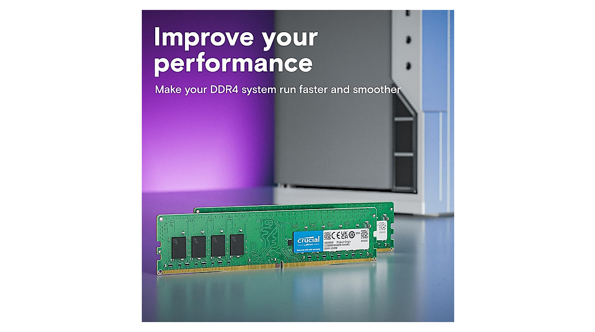 Crucial 16GB DDR4 RAM Kit - Boost Your Laptop Performance