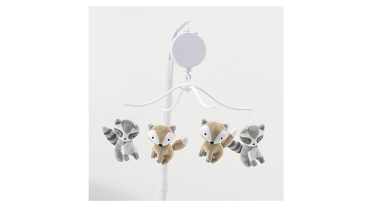 Bedtime Originals Little Rascals Forest Animals Musical Mobile
