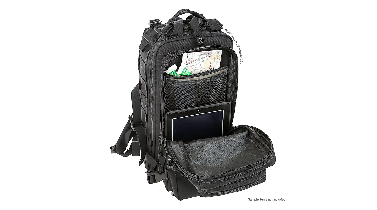 Maxpedition Falcon-II Backpack - Durable 25L Tactical Daypack in Black