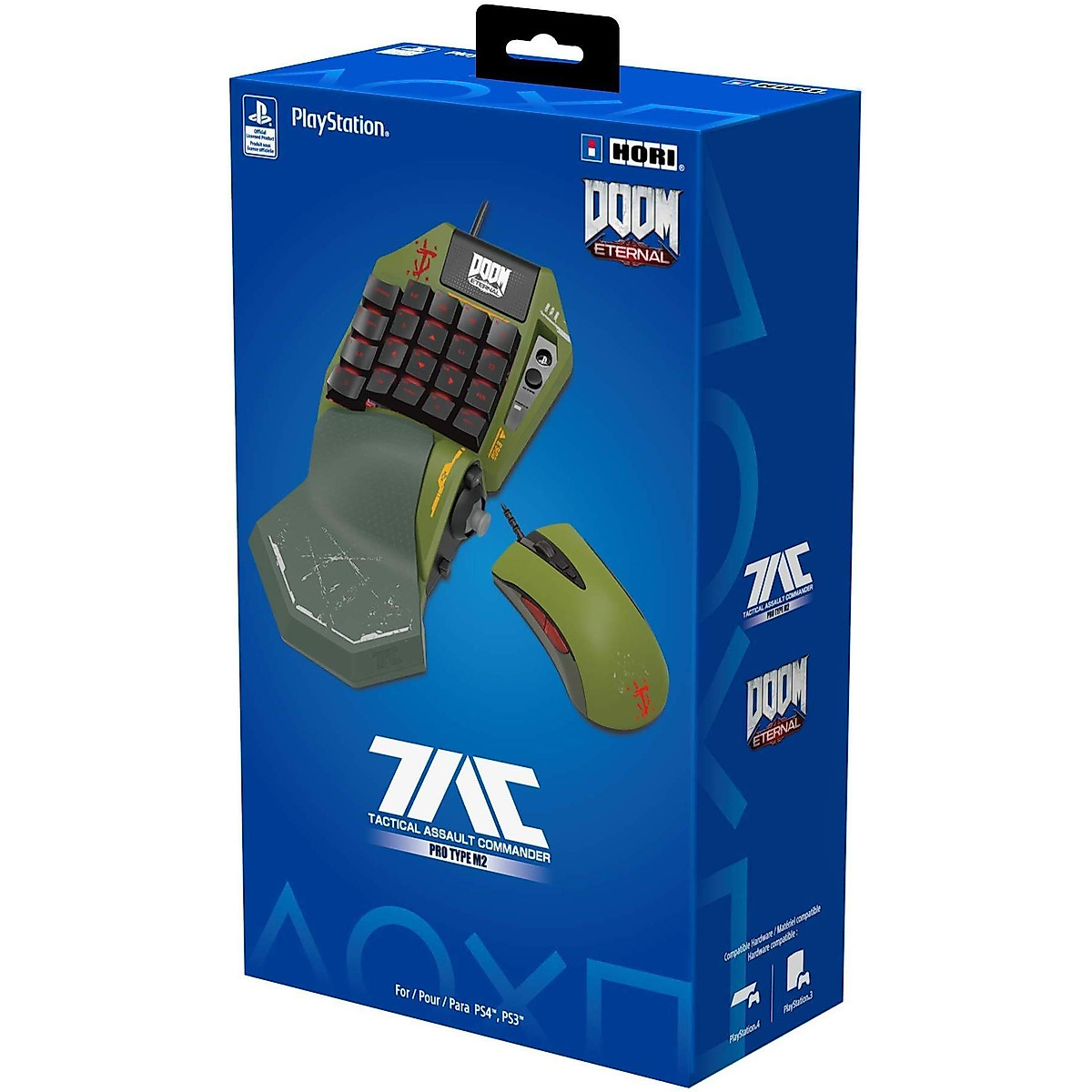 Hori TAC Pro M2 DOOM Edition: PS4/PC FPS Keypad & Mouse