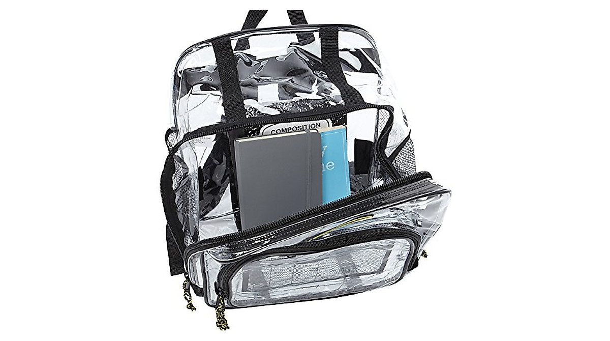 Varsity Clear Backpack for School & Work | Durable & Spacious