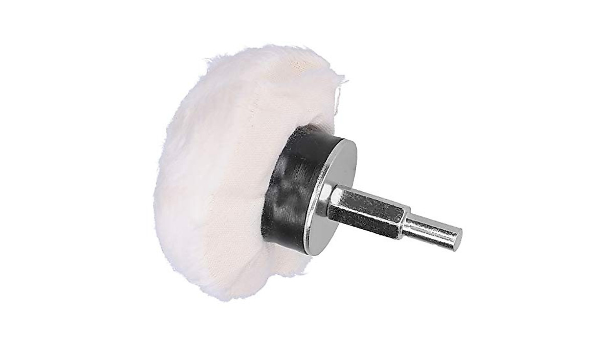 White Cloth POLISHING Wheel Cotton Mushroom Type Handle - View #7