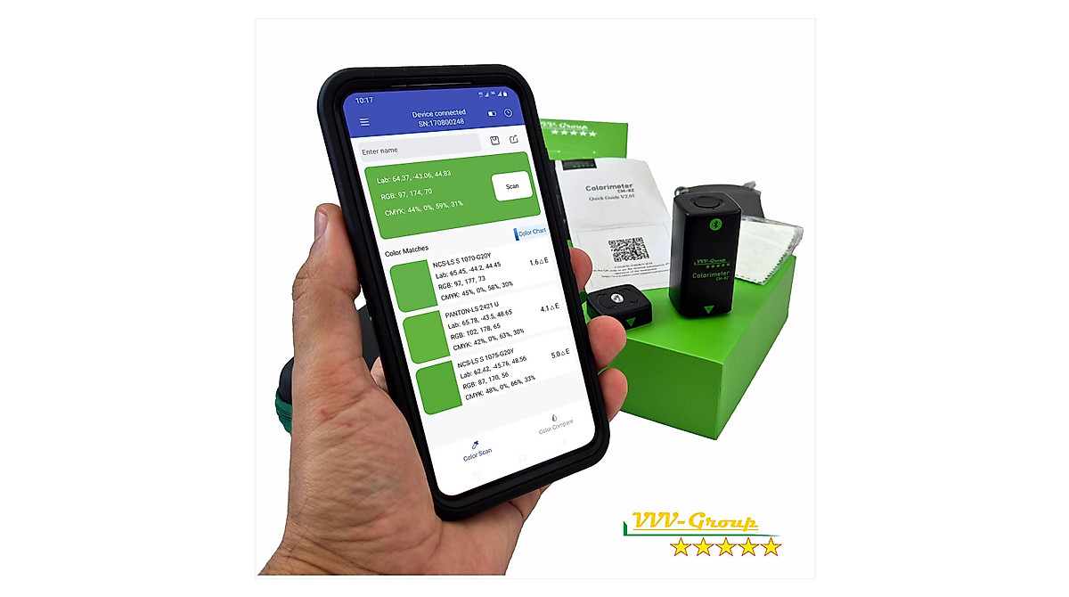VVV-Group Professional Colorimeter: Perfect Color Match
