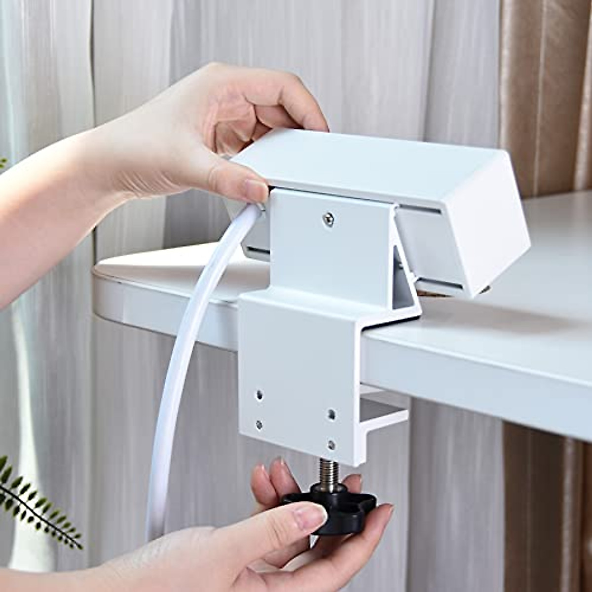 Frassie Desk Clamp Power Strip - Dual USB & AC Ports