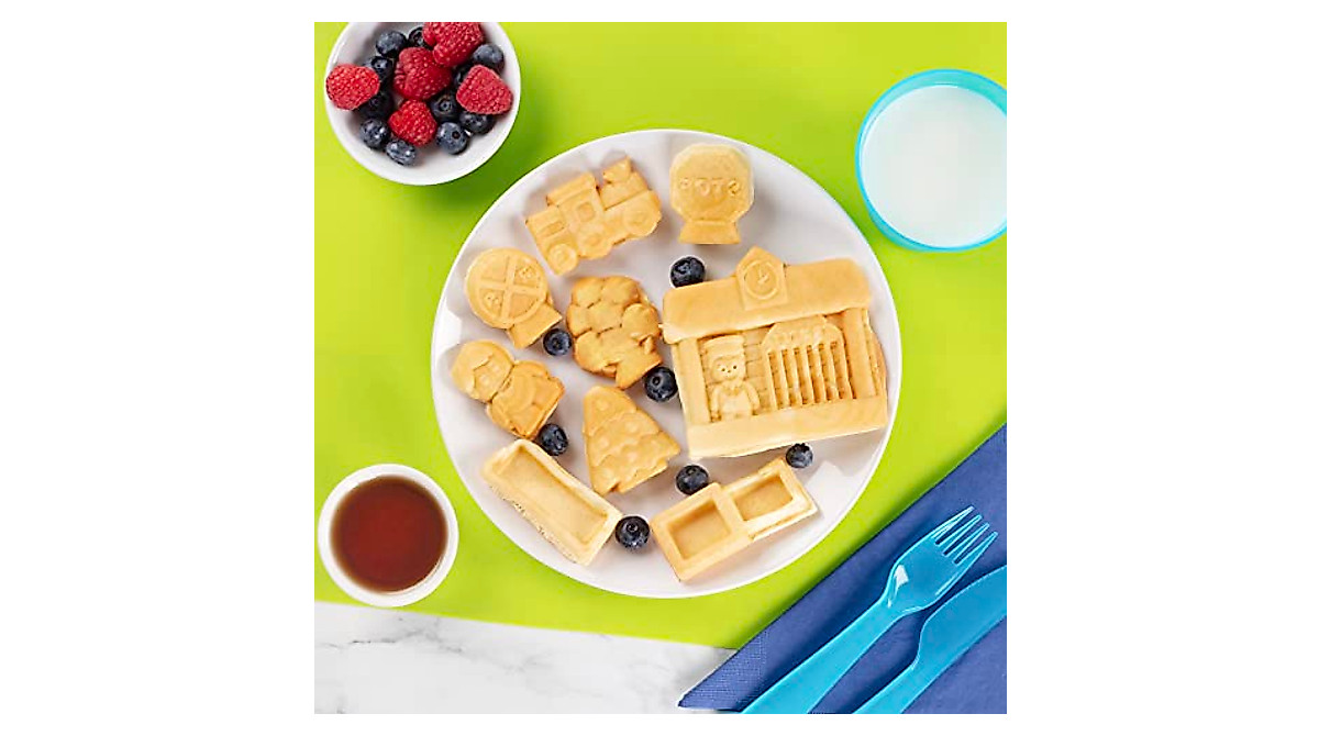 Train Set Waffle Maker for Fun Breakfasts and Creative Play