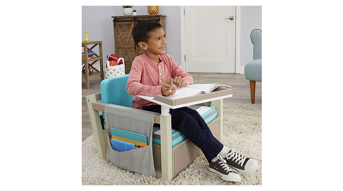 Little Tikes 2-in-1 Study & Play Desk for Kids Ages 4-10