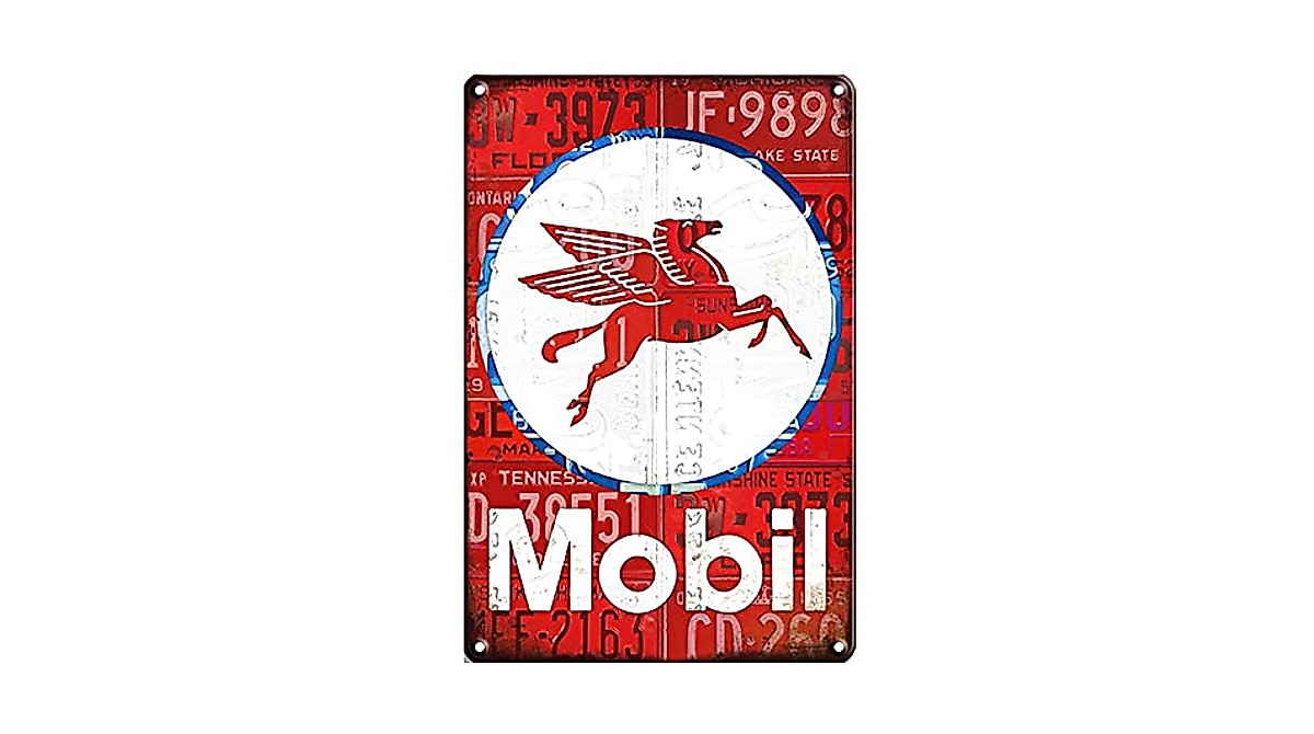 Retro Metal Tin Signs for Garage & Man Cave Decor | 5 Pcs