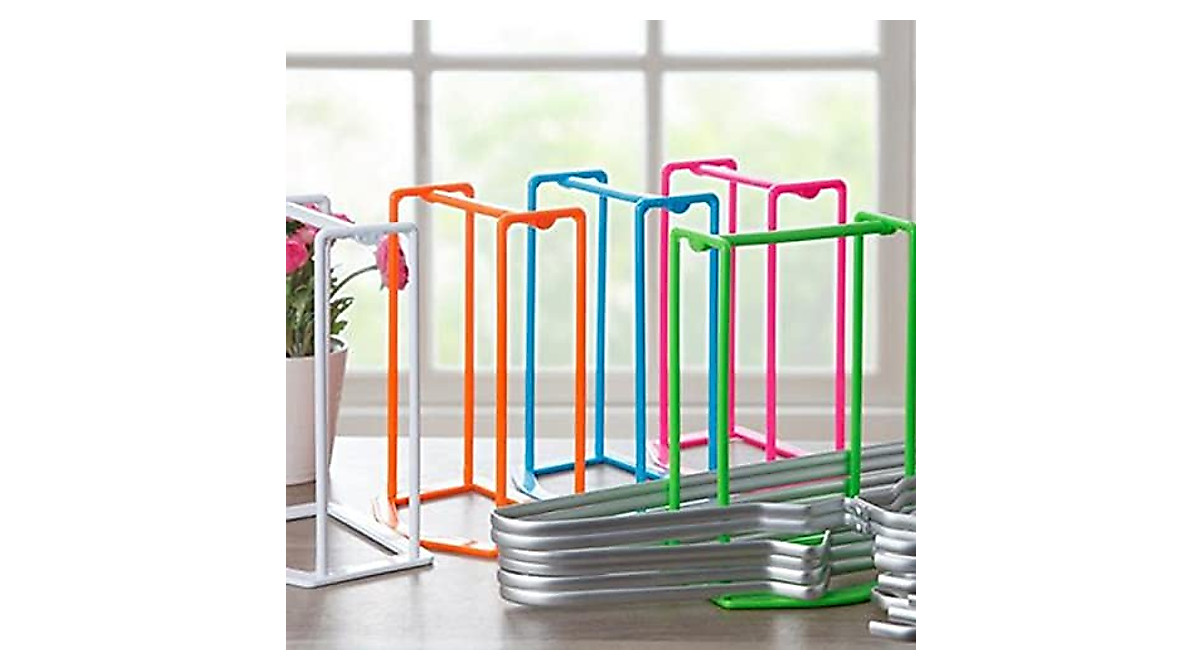 Garment Hanger Organizer - Space-Saving Drying Rack with Handle