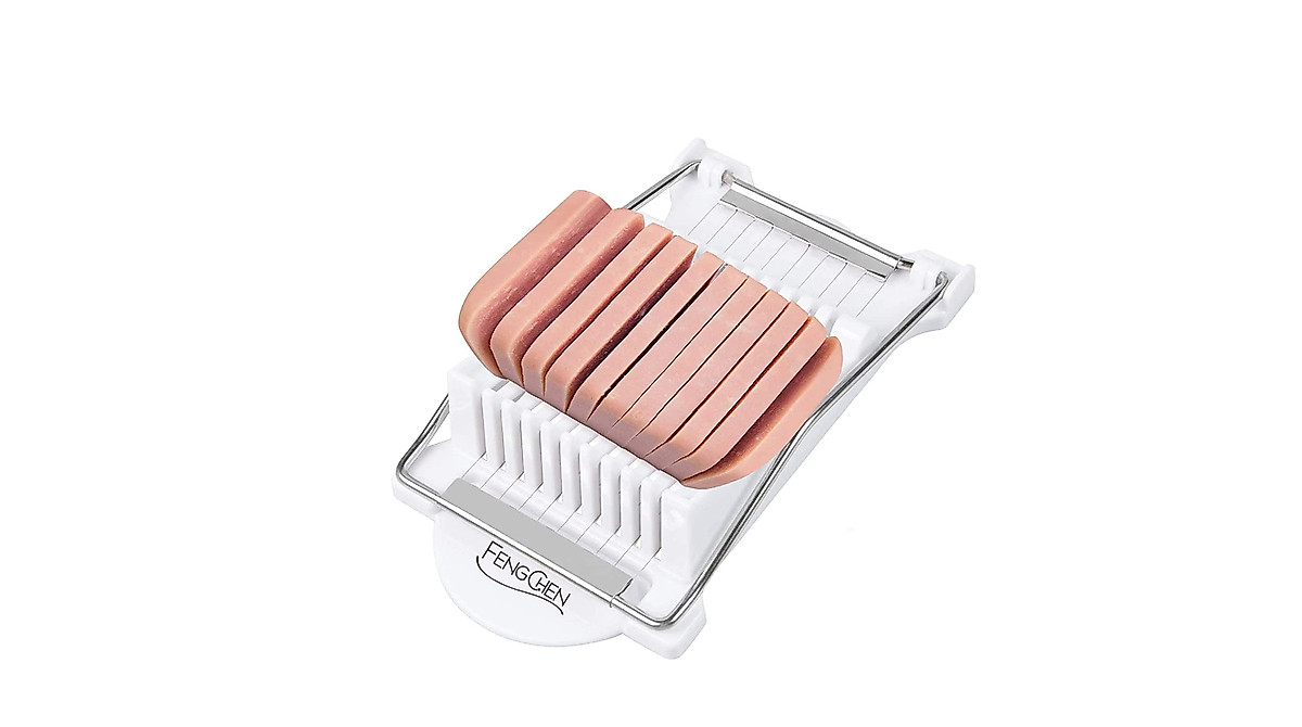 FENGCHEN Egg & Lunch Meat Slicer - Easy, Uniform Food Slicing
