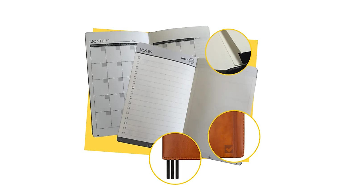 Effic Entrepreneur's Business Planner for Productivity & Goal Setting