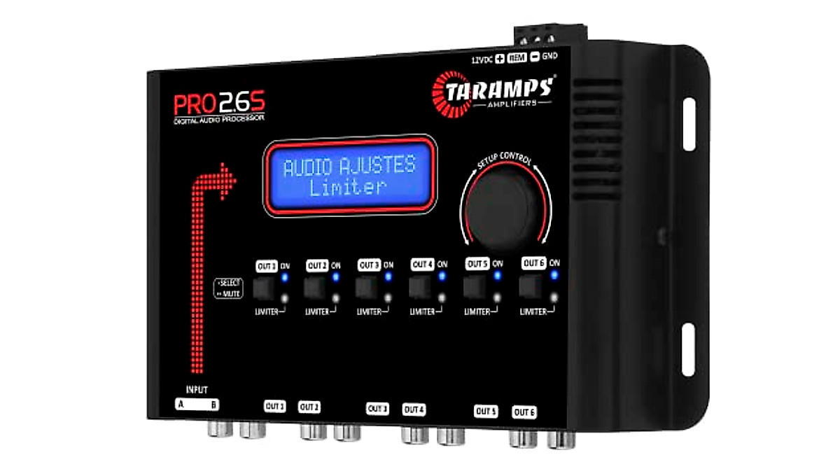 Taramp's Pro 2.6S Digital Audio Processor Equalizer - Precise Car Sound