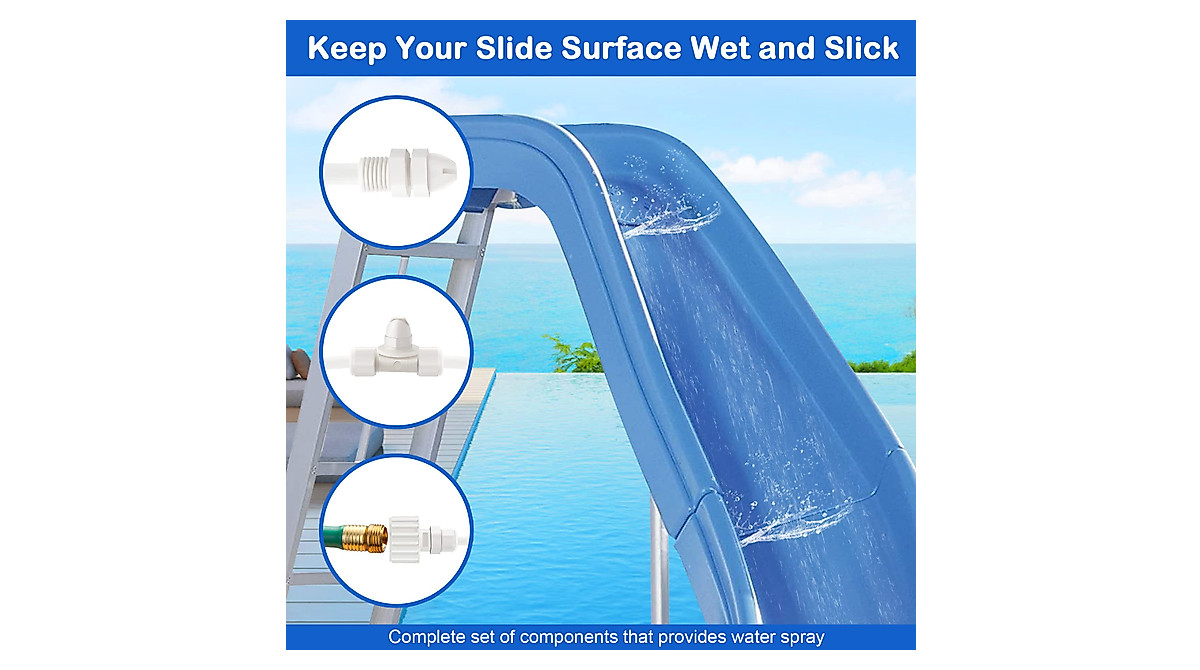 Pool Slide Water Tubing Kit for Endless Summer Fun
