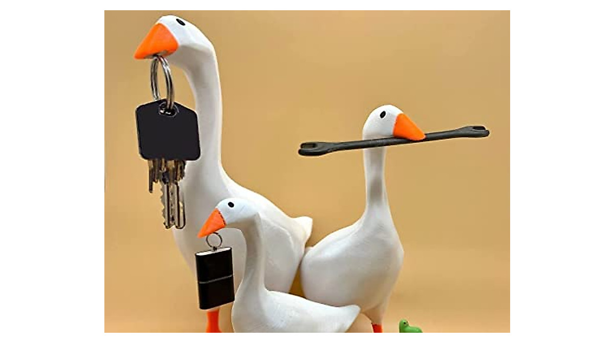 Cute Goose Magnetic Key Holder - Organize with Style